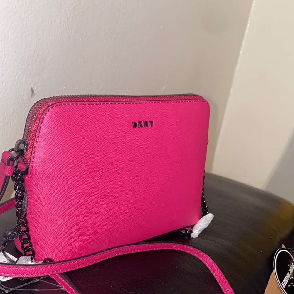 Pink cross body bags